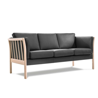Torup K135 KD 3 pers. sofa - stof/læder - 