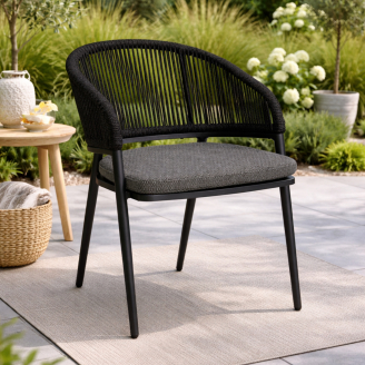 Bora havestol - anthracite - Havemøbler