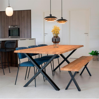 Wood plankebord L 200 - eg/olie - LM