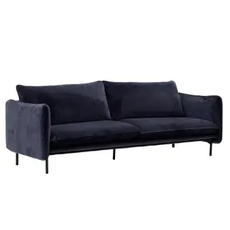 Suny 3 pers. sofa XL- stof/læder - 