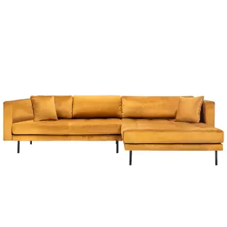 Cali sofa m/vendbar chaiselong - Velour - 