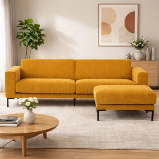 Rolf 3 pers. XL sofa - stof - Vilmers