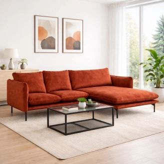 Suny chaiselongsofa - stof/læder - Vilmers