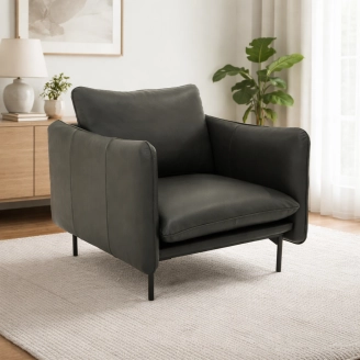 Suny 1 pers. sofa/lænestol - stof/læder - Vilmers