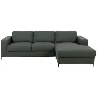Construct chaiselongsofa - stof/læder - Chaiselong sofaer