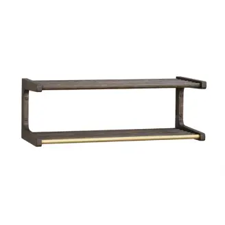 Inverness hattehylde 80 cm - brun - Hylder