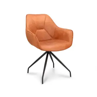 2 x Anna spisebordsstol - camel - 