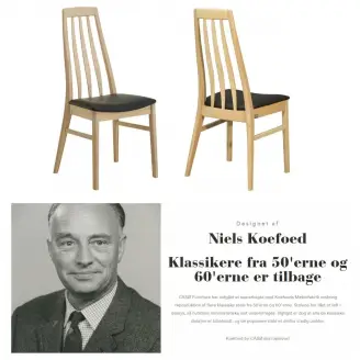 CASØ Eva spisebordsstol - CASØ Furniture