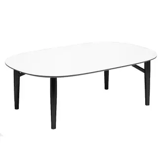 Katrine sofabord oval - laminat - Sofaborde