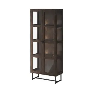 CASØ Embla vitrine - eg/smoked olie - CASØ Furniture