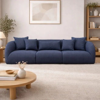 Pebble 3 pers. XXL sofa - stof - Vilmers