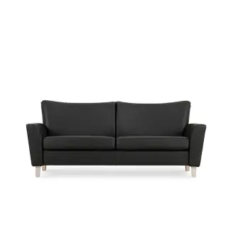 Brunstad System Plus 3 pers. duo sofa - læder - Brunstad