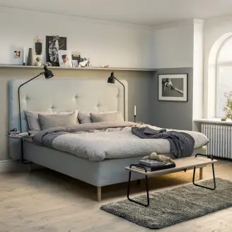 Jensen Diplomat Nordic Seamless boxmadrasser - 160/180x200 cm - Boksmadrasser