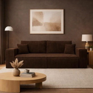 Eva 3 pers. sovesofa - stof - Sovesofaer