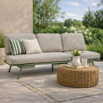 Santorini loungesofa/daybed - dusty olive - Dagligstuen