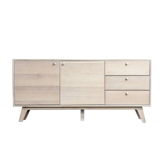 Selva skænk - eg/hvidolie - outlet - ▶ OPBEVARING