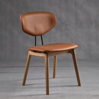PBJ Filo spisebordsstol - læder - Spisebordsstole i læder