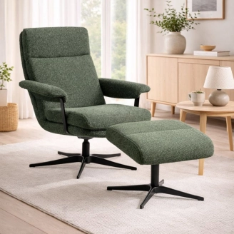 Connor lænestol - Winter Moss green - Dagligstuen