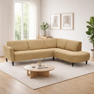 Marlon open-end sofa - stof/læder - Se alle sofaer