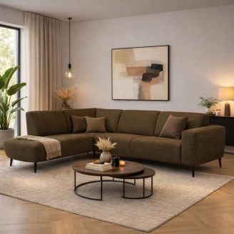 Marlon open-end sofa - stof/læder - Se alle sofaer