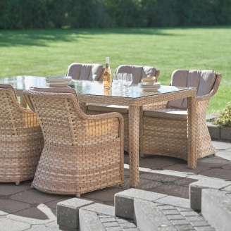 Cocos havebord L230 cm - Havemøbler