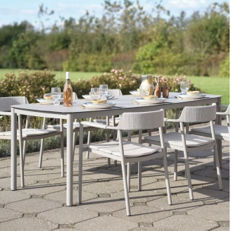 Crete havebord L220 cm - Havemøbler