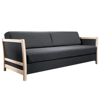 Malou 3 pers. sovesofa m/springindlæg - stof - 