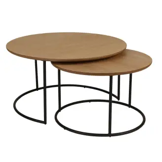 Infinity indskudsborde - eg/hvidolie - Rydeberg Furniture
