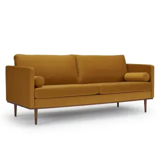 Vangen K 372 3 pers. sofa - stof/læder - 