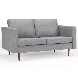 Obling K 370 2 pers. sofa - stof/læder - Scandinavian Upholstery