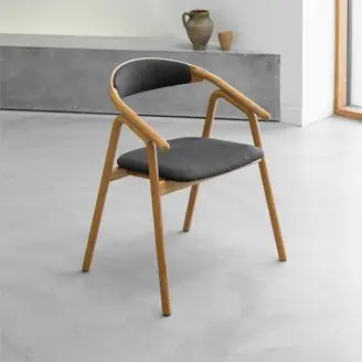 Veifa comfort spisebordsstol - eg - Spisebordsstole i træ