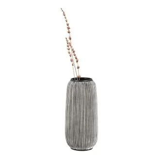 Brego Vase - Sort/Hvid - Bøjler