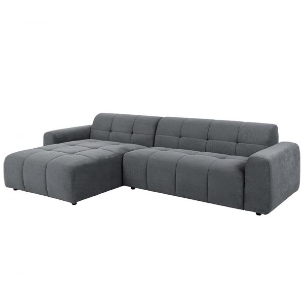 Blanco chaiselong sofa i grå tekstil2