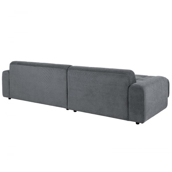 Blanco chaiselong sofa i grå tekstil2..