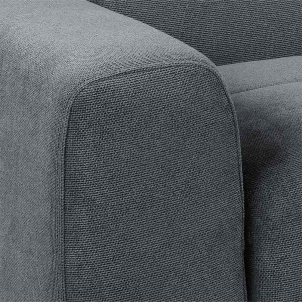 Blanco sofa grå tekstil detaljer