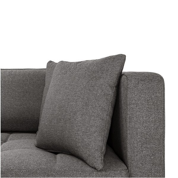Cali chaiselong sofa Detalje i Faro 23 Grå