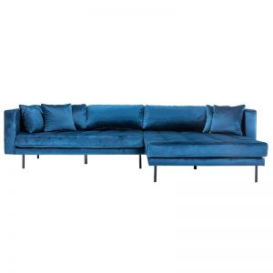 Cali sofa m/vendbar chaiselong – Velour