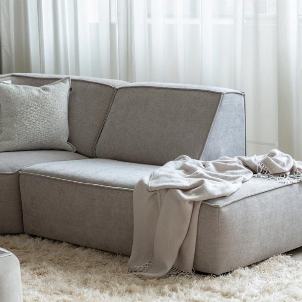 Comfy sofa open end beige miljøfoto