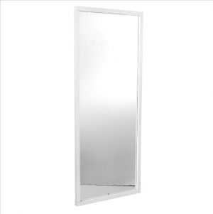 Confetti spejl i hvidlakeret – 150×60 cm