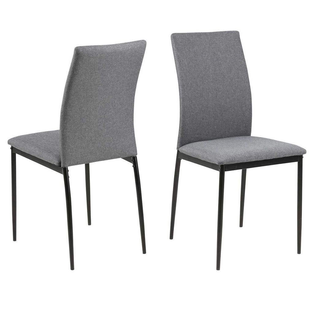 Demina spisebordsstol - grå stof