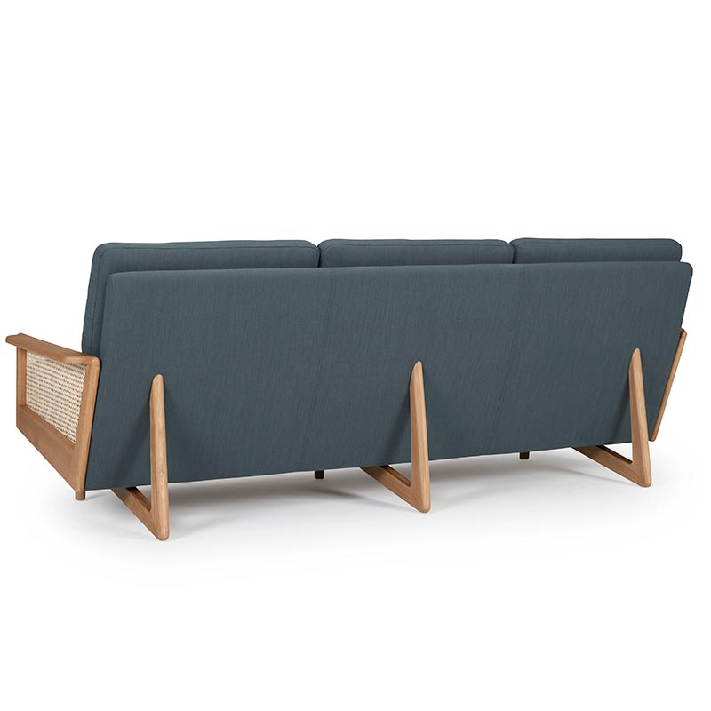 Lækker udskille bevæge sig Kragelund Egsmark K 202 3 pers. sofa m/fransk flet - stof/læder | Prismatch