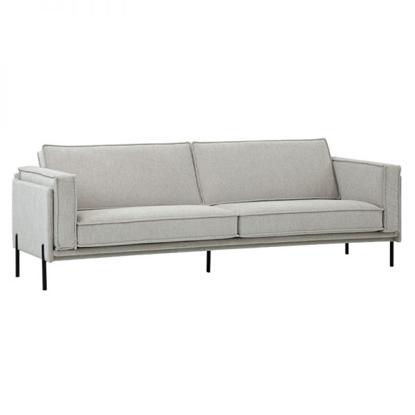 Folkland 3 personers sofa XL hvid