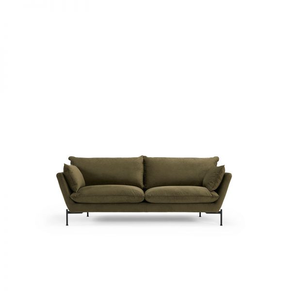 Hasle-LUX-sofa-316-pine-green-forfra-1