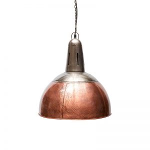 Kilroy loftslampe – kobber/sølv