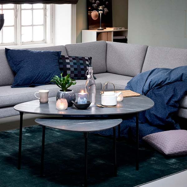 Katrine sofabordssæt trekant miljøfoto