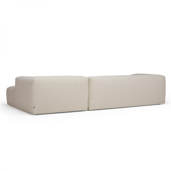 Kornum chaiselong sofa 531 off white bagfra fra siden