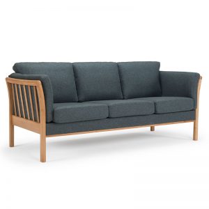 Aya K129 3 pers. sofa – stof/læder