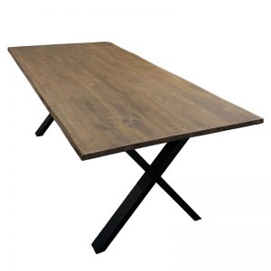 Loke plankebord i massiv smoked eg – L200 cm – udstillingsmodel