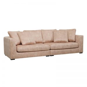 Lucca 3 pers. XL sofa – sandfarvet