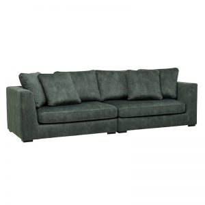 Lucca 3 pers. XL sofa – grøn